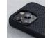 Njorð Collections Salmon Leather MagSafe Case für das iPhone 15 Pro - Black