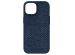 Njorð Collections Salmon Leather MagSafe Case für das iPhone 15 - Blue