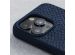 Njorð Collections Salmon Leather MagSafe Case für das iPhone 15 Plus - Blue