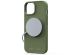 Njorð Collections Wildleder Comfort+ Case MagSafe für das iPhone 15 - Olive