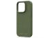 Njorð Collections Wildleder Comfort+ Case MagSafe für das iPhone 15 Pro - Olive