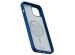 Njorð Collections Wildleder Comfort+ Case MagSafe für das iPhone 15 Plus - Blue
