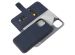 Decoded 2 in 1 Leather Klapphülle für das iPhone 13 - Blau