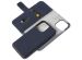 Decoded 2 in 1 Leather Klapphülle für das iPhone 13 Pro - Blau