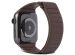 Decoded Magnet Strap echtes Lederband für Apple Watch Series 1-9 / SE / Ultra (2) - 42/44/45/49 mm - Chocolate Brown
