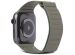 Decoded Magnet Strap echtes Lederband für Apple Watch Series 1-9 / SE - 38/40/41 mm - Olive
