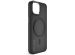 Decoded ﻿Clear Stand Back Cover MagSafe für das iPhone 15 - Transparent / Schwarz