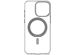 Decoded ﻿Clear Stand Back Cover MagSafe für das iPhone 15 Pro Max - Transparent
