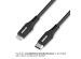 Accezz MFI-zertifiziertes Lightning- auf USB-C-Kabel - 1 m - Schwarz