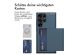 iMoshion Backcover mit Kartenfach für das Samsung Galaxy S23 Ultra - Dunkelblau