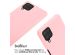 iMoshion Silikonhülle mit Band für das Samsung Galaxy A12 - Rosa