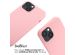 iMoshion Silikonhülle mit Band für das iPhone 14 - Rosa