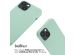 iMoshion Silikonhülle mit Band für das iPhone 14 - Mintgrün