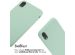 iMoshion Silikonhülle mit Band für das iPhone Xr - Mintgrün