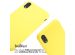 iMoshion Silikonhülle mit Band für das iPhone Xr - Gelb