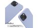 iMoshion Silikonhülle mit Band für das iPhone 13 Mini - Violett