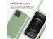 iMoshion Silikonhülle mit Band für das iPhone 12 (Pro) - Grün