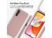iMoshion Silikonhülle mit Band für das Samsung Galaxy A14 (5G) - Sand Pink