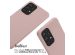 iMoshion Silikonhülle mit Band für das Samsung Galaxy A33 - Sand Pink