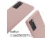 iMoshion Silikonhülle mit Band für das Samsung Galaxy S20 FE - Sand Pink