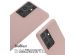iMoshion Silikonhülle mit Band für das Samsung Galaxy S21 Ultra - Sand Pink