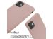 iMoshion Silikonhülle mit Band für das iPhone 11 - Sand Pink