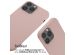 iMoshion Silikonhülle mit Band für das iPhone 13 Pro Max - Sand Pink