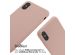iMoshion Silikonhülle mit Band für das iPhone X / Xs - Sand Pink