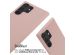 iMoshion Silikonhülle mit Band für das Samsung Galaxy S23 Ultra - Sand Pink