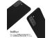iMoshion Silikonhülle mit Band für das Samsung Galaxy S21 Plus - Schwarz
