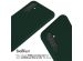 iMoshion Silikonhülle mit Band für das Samsung Galaxy A34 (5G) - Dunkelgrün