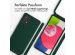 iMoshion Silikonhülle mit Band für das Samsung Galaxy A52(s) (5G/4G) - Dunkelgrün