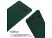 iMoshion Silikonhülle mit Band für das Samsung Galaxy S10 - Dunkelgrün