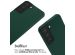 iMoshion Silikonhülle mit Band für das Samsung Galaxy S22 - Dunkelgrün