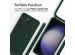 iMoshion Silikonhülle mit Band für das Samsung Galaxy S23 - Dunkelgrün