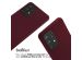 iMoshion Silikonhülle mit Band für das Samsung Galaxy A33 - Dunkelrot