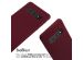 iMoshion Silikonhülle mit Band für das Samsung Galaxy S10 - Dunkelrot