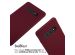 iMoshion Silikonhülle mit Band für das Samsung Galaxy S10 Plus - Dunkelrot