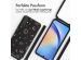 iMoshion Silikonhülle design mit Band für das Samsung Galaxy A34 (5G) - Sky Black