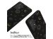 iMoshion Silikonhülle design mit Band für das Samsung Galaxy A52(s) (5G/4G) - Sky Black