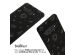 iMoshion Silikonhülle design mit Band für das Samsung Galaxy S10 - Sky Black