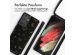 iMoshion Silikonhülle design mit Band für das Samsung Galaxy S21 Ultra - Sky Black