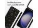 iMoshion Silikonhülle design mit Band für das Samsung Galaxy S23 Plus - Sky Black
