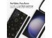 iMoshion Silikonhülle design mit Band für das Samsung Galaxy S23 Ultra - Sky Black