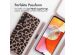 iMoshion Silikonhülle design mit Band für das Samsung Galaxy A14 (5G/4G) - Animal Pink
