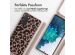 iMoshion Silikonhülle design mit Band für das Samsung Galaxy S20 FE - Animal Pink