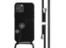 iMoshion Silikonhülle design mit Band für das iPhone 12 (Pro) - Dandelion Black
