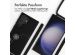 iMoshion Silikonhülle design mit Band für das Samsung Galaxy S23 Ultra - Dandelion Black