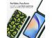 iMoshion Silikonhülle design mit Band für das Samsung Galaxy A34 (5G) - Avocado Green
