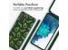 iMoshion Silikonhülle design mit Band für das Samsung Galaxy S20 FE - Avocado Green